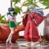 20cm Anime Inuyasha Figure Inuyasha Kiky Sesshoumaru Higurashi Kagome PVC Action Figure Model Toys Collectible Model 1 - Inuyasha Shop