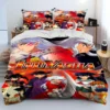 3D Inuyasha Japan Anime Cartoon Comforter Bedding Set Duvet Cover Bed Set Quilt Cover Pillowcase king 10 - Inuyasha Shop