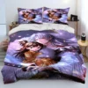 3D Inuyasha Japan Anime Cartoon Comforter Bedding Set Duvet Cover Bed Set Quilt Cover Pillowcase king 13 - Inuyasha Shop