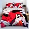 3D Inuyasha Japan Anime Cartoon Comforter Bedding Set Duvet Cover Bed Set Quilt Cover Pillowcase king 16 - Inuyasha Shop