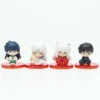 4pcs set Anime INUYASHA Cute Figure Model Toys 5cm 1 - Inuyasha Shop