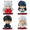 4pcs set Anime INUYASHA Cute Figure Model Toys 5cm - Inuyasha Shop