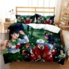 Anime Inuyasha 3D Bedding Set Black Duvet Quilt Cover Set Comforter Cover Pillowcase King Queen Size 1 - Inuyasha Shop