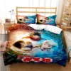 Anime Inuyasha 3D Bedding Set Black Duvet Quilt Cover Set Comforter Cover Pillowcase King Queen Size - Inuyasha Shop