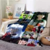 Anime Inuyasha Throw Blanket Soft Flannel Thin Blankets for Bed Sofa Cover Bedspread picnic cooling gift - Inuyasha Shop