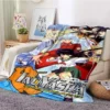 Anime Inuyasha Throw Blanket Soft Flannel Thin Blankets for Bed Sofa Cover Bedspread picnic cooling gift 7 - Inuyasha Shop