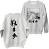 Hot Anime Inuyasha Sesshoumaru Sweatshirt Man Woman Harajuku Pullover Tops Long Sleeve Oversized Hoodie Fans Gift 3 - Inuyasha Shop