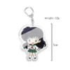 Hot Classic Anime Inuyasha Keychain Handsome Sesshoumaru Acrylic Figures Pendant Key Chain Bag Charm Otaku Collection 5 - Inuyasha Shop