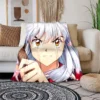 Inuyasha Digital Printing blanket Blankets for beds Picnic blanket Thin blanket Air conditioning blanket Customized 2 - Inuyasha Shop