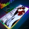 Inuyasha Gaming Mouse Pad Computer Mousepad RGB Large Mouse Pad Gamer XXL Mouse Carpet Mause mats 17 - Inuyasha Shop