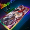 Inuyasha Gaming Mouse Pad Computer Mousepad RGB Large Mouse Pad Gamer XXL Mouse Carpet Mause mats 3 - Inuyasha Shop