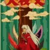 Inuyasha Poster Paintings Kraft Paper Japanese Anime Wall Art Classic Prints Vintage Home Decoration Birthday Present - Inuyasha Shop