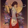 Inuyasha Poster Paintings Kraft Paper Japanese Anime Wall Art Classic Prints Vintage Home Decoration Birthday Present 17 - Inuyasha Shop