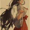 Inuyasha Poster Paintings Kraft Paper Japanese Anime Wall Art Classic Prints Vintage Home Decoration Birthday Present 42 - Inuyasha Shop