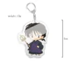 Inuyasha Q Version Character Acrylic Keychain Anime New Product Peripheral Backpack Pendant Cute Jewelry Accessories Fan 3 - Inuyasha Shop