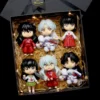 New Inuyasha Anime Figure Higurashi Kagome Miroku Sesshoumaru Action Figure Q Version Toys Pvc Model Doll 5 - Inuyasha Shop