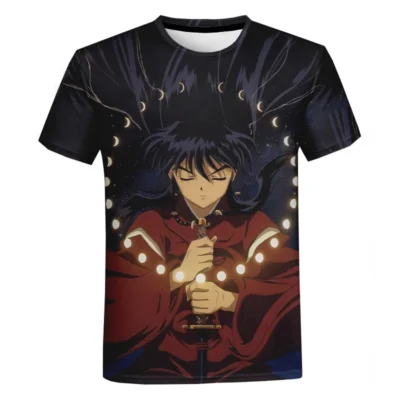 New Spring Summer Fashion Anime T shirt Inuyasha 3D Printed Men Women Oversize Casual Tshirt Trendy 1 - Inuyasha Shop