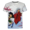 New Spring Summer Fashion Anime T shirt Inuyasha 3D Printed Men Women Oversize Casual Tshirt Trendy 2 - Inuyasha Shop