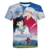 New Spring Summer Fashion Anime T shirt Inuyasha 3D Printed Men Women Oversize Casual Tshirt Trendy 3 - Inuyasha Shop