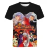 New Spring Summer Fashion Anime T shirt Inuyasha 3D Printed Men Women Oversize Casual Tshirt Trendy 5 - Inuyasha Shop