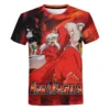 New Spring Summer Fashion Anime T shirt Inuyasha 3D Printed Men Women Oversize Casual Tshirt Trendy 6 - Inuyasha Shop