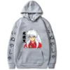 Uniex Anime InuYasha Hoodie Long Sleeve Harajuku Streetwear Hip Hop 2 - Inuyasha Shop