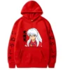 Uniex Anime InuYasha Hoodie Long Sleeve Harajuku Streetwear Hip Hop 4 - Inuyasha Shop