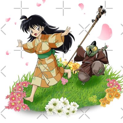 Rin & Jaken Tote Bag Official Inuyasha Merch