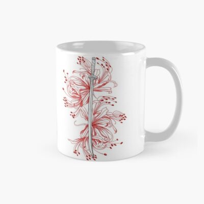 Tessaiga On Spider Lilies Mug Official Inuyasha Merch