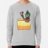 ssrcolightweight sweatshirtmensheather greyfrontsquare productx1000 bgf8f8f8 2 - Inuyasha Shop