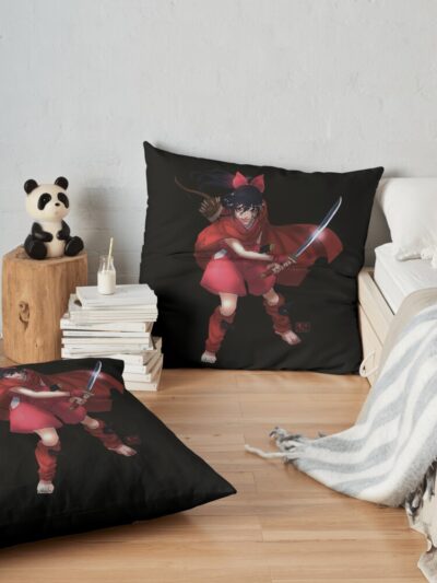 Maroha Throw Pillow Official Inuyasha Merch