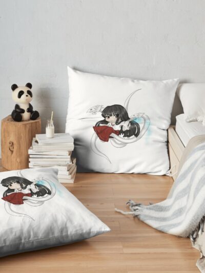 Soul Collecting... Throw Pillow Official Inuyasha Merch