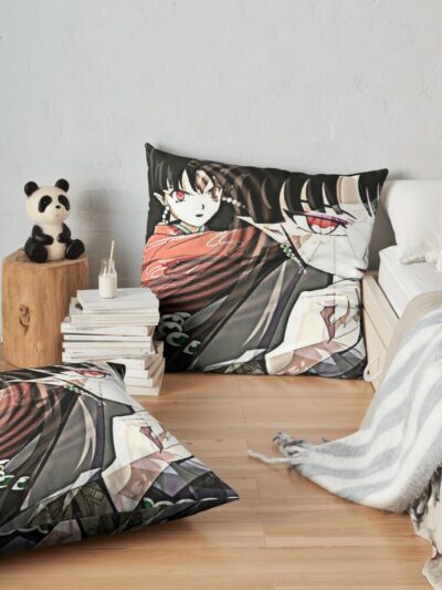 Kagura Throw Pillow Official Inuyasha Merch