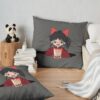 Moroha With Boba Bubble Tea Throw Pillow Official Inuyasha Merch