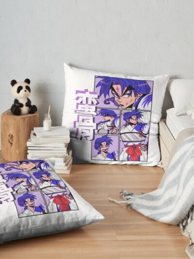 Bankotsu Throw Pillow Official Inuyasha Merch