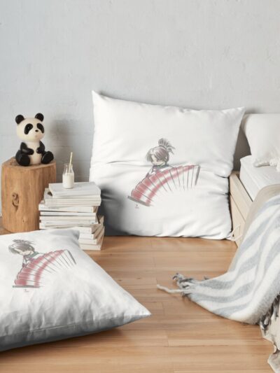 Kagura Throw Pillow Official Inuyasha Merch