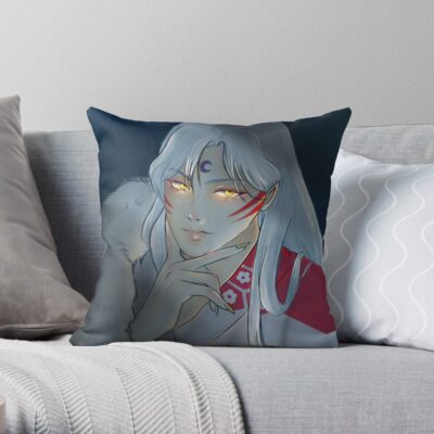 Sheshomaru Husbando Throw Pillow Official Inuyasha Merch