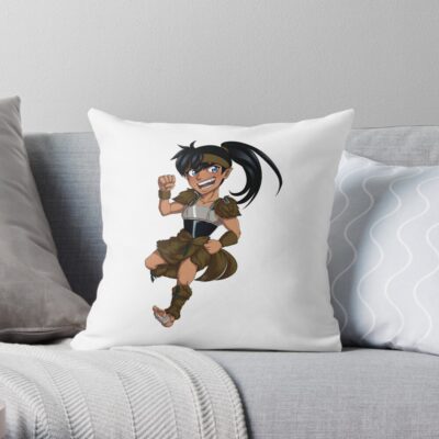 Koga Wolf Demon Throw Pillow Official Inuyasha Merch