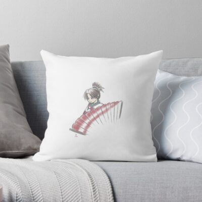 Kagura Throw Pillow Official Inuyasha Merch