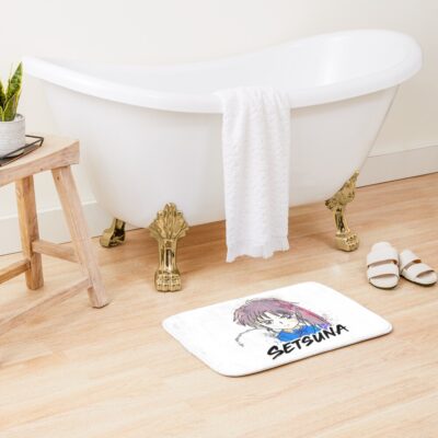 Setsuna Watercolor Bath Mat Official Inuyasha Merch