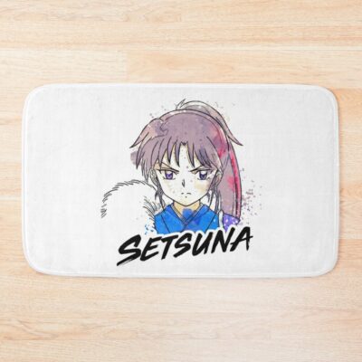 Setsuna Watercolor Bath Mat Official Inuyasha Merch