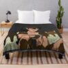 Koga Throw Blanket Official Inuyasha Merch