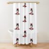 Moroha With Boba Bubble Tea Shower Curtain Official Inuyasha Merch