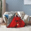 kf S02421ad8f90043ae949518ee862a2b56U Vintage Classic Inuyasha Anime Blankets Warm Flannel Sesshoumaru Kagome Higurashi Throw Blanket for Home Sofa Office - Inuyasha Shop