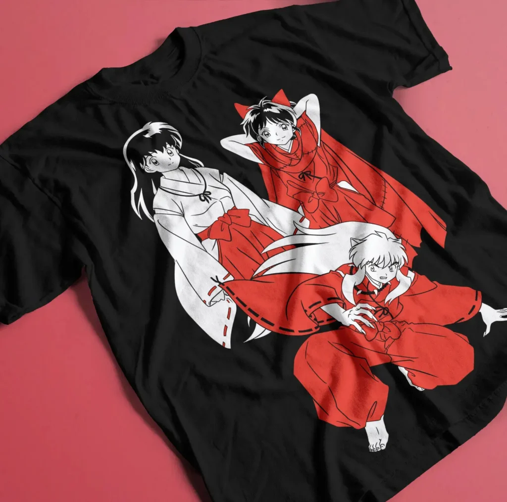 kf S031e9c9c0d794471ad665f526278b3bfS Inuyasha Sesshomaru Red Moon Inu Yasha Anime Manga Tshirt T Shirt Tee ALL SIZES - Inuyasha Shop