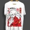 kf S4649d9fa905d4950b0681bd4596b8607o Inuyasha Sesshomaru T shirt Red Moon Inu Yasha Kawaii Anime Tee Shirt All Size - Inuyasha Shop