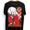 kf S6bb546fd971e441783319ea2ddf9ba88s Inuyasha Sesshomaru T shirt Red Moon Inu Yasha Anime Black Short Sleeve All Size - Inuyasha Shop