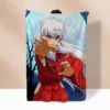 kf S83938aae67ec4fe9a8d560cdf6dcd386D Inuyasha Warm Winter Blankets for Sofa Cover Blanket Bed Throw Luxury Bedding Beach Towel Knitted Plaid - Inuyasha Shop