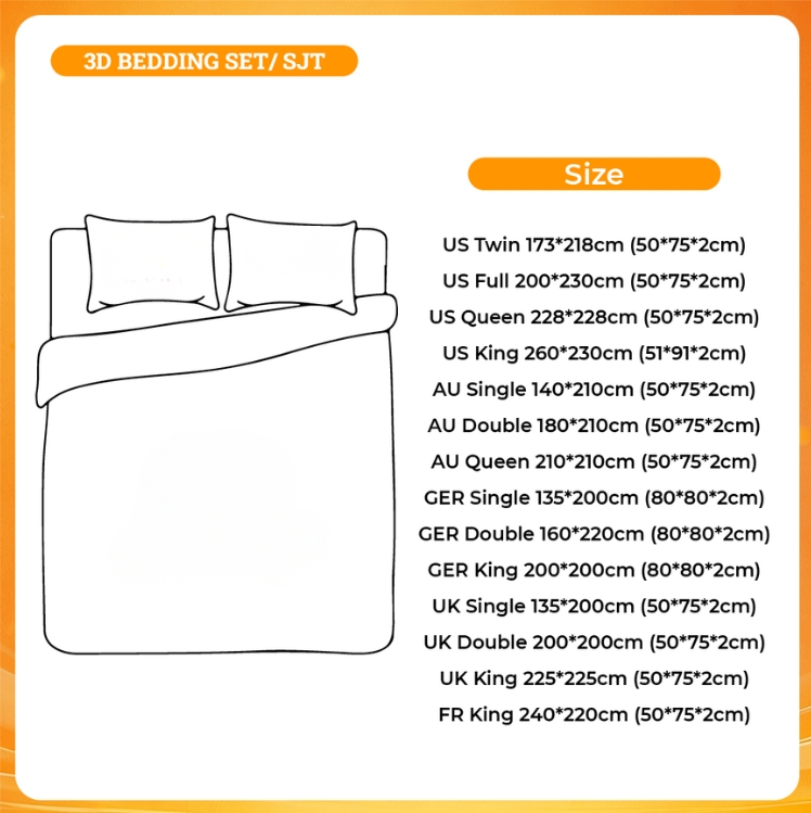 3D BEDDING SET - Inuyasha Shop
