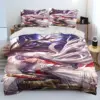 3D Inuyasha Japan Anime Cartoon Comforter Bedding Set Duvet Cover Bed Set Quilt Cover Pillowcase king 12 - Inuyasha Shop